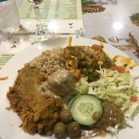 Lunch buffet  at Lisbon Vegan Restaurante in Lisbon