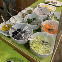 Salad at Lisbon Vegan Restaurante in Lisbon