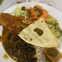 Plate one at Lisbon Vegan Restaurante in Lisbon