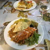 Not the best photo, but brilliant food!   at Lisbon Vegan Restaurante in Lisbon