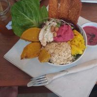 Bowl of goodness! at Vibe Cafe in Phnom Penh