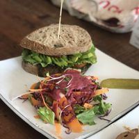 Live Sandwich - delicious! at Vibe Cafe in Phnom Penh