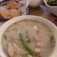 Mushroom soup at 100% Natural in Playa Del Carmen