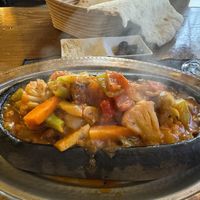 Mushroom casserole   at Constantine's Ark in Istanbul