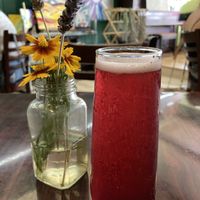 Blueberry Mimosa at Rosebud's Cafe in Jackson