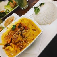 Tofu & mushroom curry at Pho in Birmingham