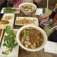 Shout out to the coconut water with pineapple - super refreshing  at Pho in Birmingham