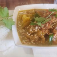 Classic curry tofu (vg) at Pho in Birmingham