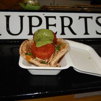 Rupert's Street meal at Hackney Downs Vegan Market in East London