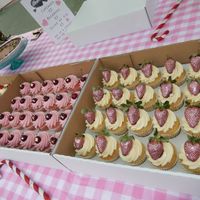 treats at the market at Hackney Downs Vegan Market in East London