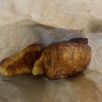 Vegan croissant and pain chocolat  at VG Pâtisserie in Paris