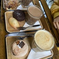 Vegan goodies  at VG Pâtisserie in Paris