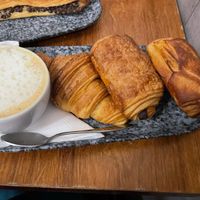 Croissant and pain au chocolates  at VG Pâtisserie in Paris