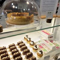 flan and other desserts   at VG Pâtisserie in Paris