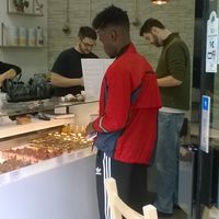 Inside at VG Pâtisserie in Paris