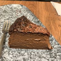 Chocolate Flan at VG Pâtisserie in Paris