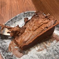 Chocolate Flan at VG Pâtisserie in Paris