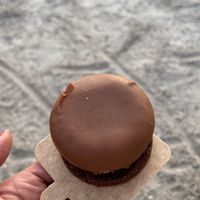 chocolate and banana “pie"  at VG Pâtisserie in Paris