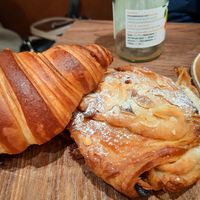 Croissant & almond croissant at VG Pâtisserie in Paris