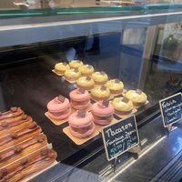 Display case  at VG Pâtisserie in Paris