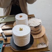 Wedding cake tasters at VG Pâtisserie in Paris