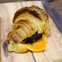 Savory croissant at VG Pâtisserie in Paris