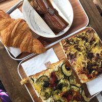 An epic vegan lunch! Chocolate eclair is amazing! A must have. at VG Pâtisserie in Paris