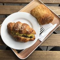 Savoury Croissant + Pain au chocolat at VG Pâtisserie in Paris