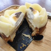 Inside lemon tart at VG Pâtisserie in Paris