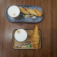 Chocolate twist and croissant at VG Pâtisserie in Paris