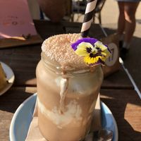 Cocao milkshake at Combi in Byron Bay