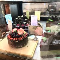 Selection of raw treats  at Combi in Byron Bay