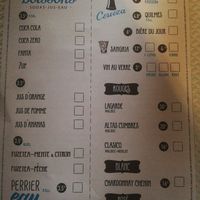 Menu at Che Boludo Empanadas in Montpellier