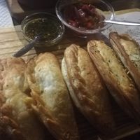 Various empanada at Che Boludo Empanadas in Montpellier