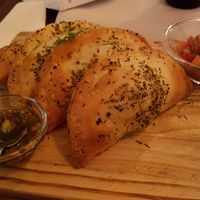 Vegan empanadas at Che Boludo Empanadas in Montpellier