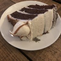 Biscoff cake  at Chapter One in Manchester