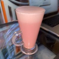 Beetroot Ginger Latte 😍💗 at Chapter One in Manchester