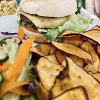 Veggie burger   at Musgo in Aveiro
