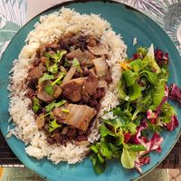 The food was pretty good. Good price and good options. at Musgo in Aveiro