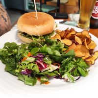 Funky burger at Musgo in Aveiro