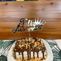 Cookies-style birthday cake loved it at Musgo in Aveiro