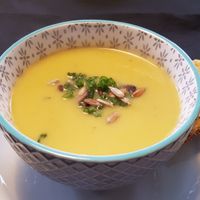 Soup of the day at Musgo in Aveiro