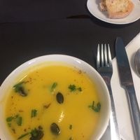 Cauliflower soup at Musgo in Aveiro