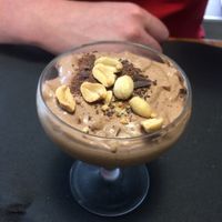 chocolate mousse at Musgo in Aveiro