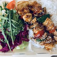 Bun BBQ; my favourite!  at Peace Food in Essen