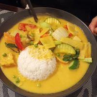 Curry at Peace Food in Essen