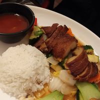 Vegane Ente at Peace Food in Essen