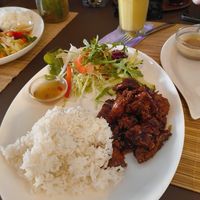 Nr 29 Sojasteak at Peace Food in Essen