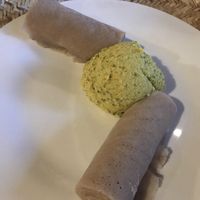 Herbed hummus   at Ras Kassa's in Lafayette