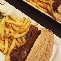 Seitan Donna kebab  at The Monument in Canterbury